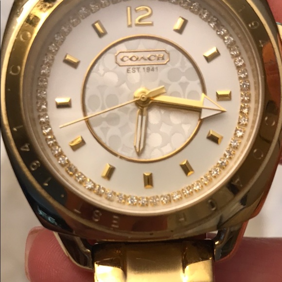 Coach Accessories - Coach Gold Tone Watch